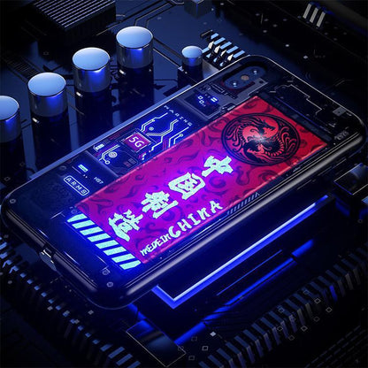 Incoming Light Emitting Glass Phone Case