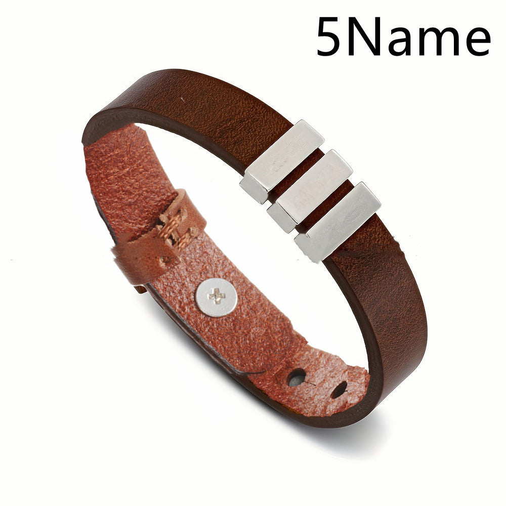 Personalised Family Names Bracelet