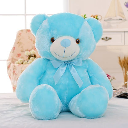 LED Light-Up Teddy Bear – Plush Glowing Stuffed Toy for Kids & Gifts
