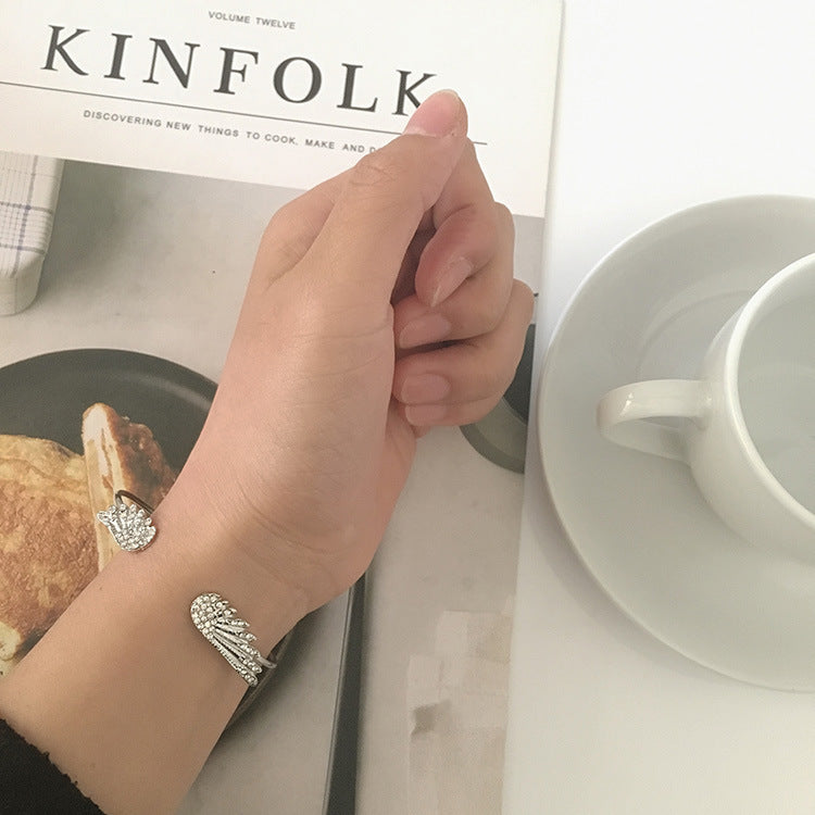 Diamond Wing Bangle