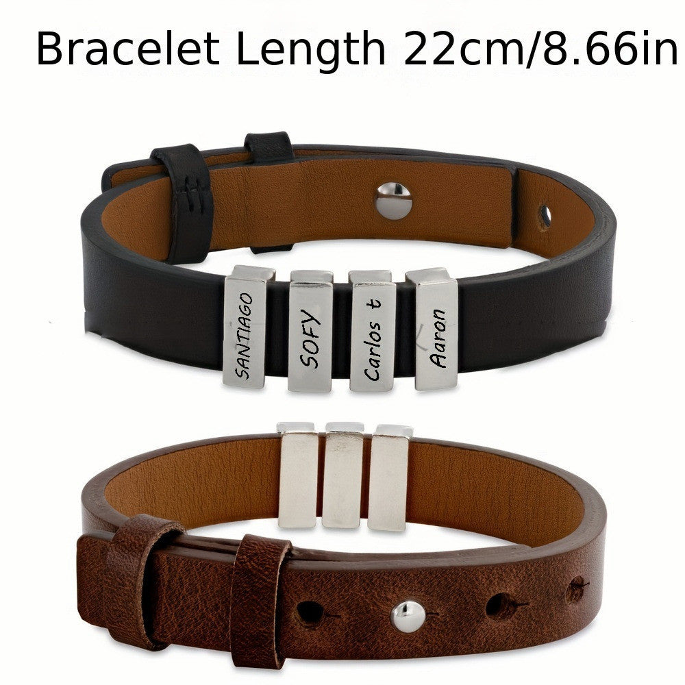 Personalised Family Names Bracelet