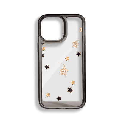Simple Doodle Lucky Star Phone Case Acrylic Hard