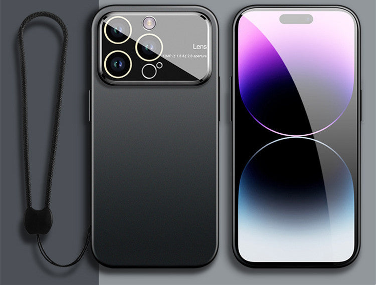 Large Window Frosted Anti-Drop Mirror Phone Case