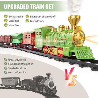Classical Electric Train Set – Track, Lights & Music