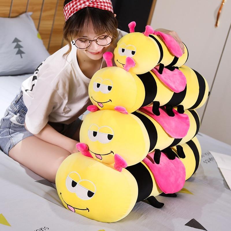 Soft bee plush toy