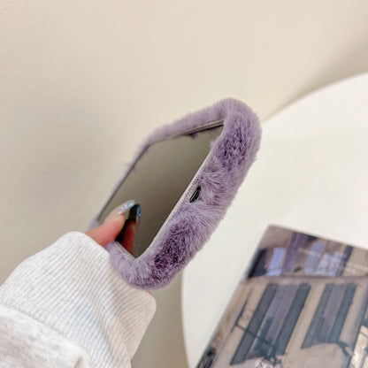 Fluffy Winter And Autumn Thermal Protective Cover