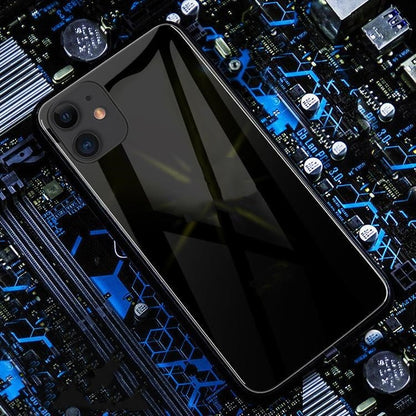 Simplicity And Creativity Luminous Glass Phone Case