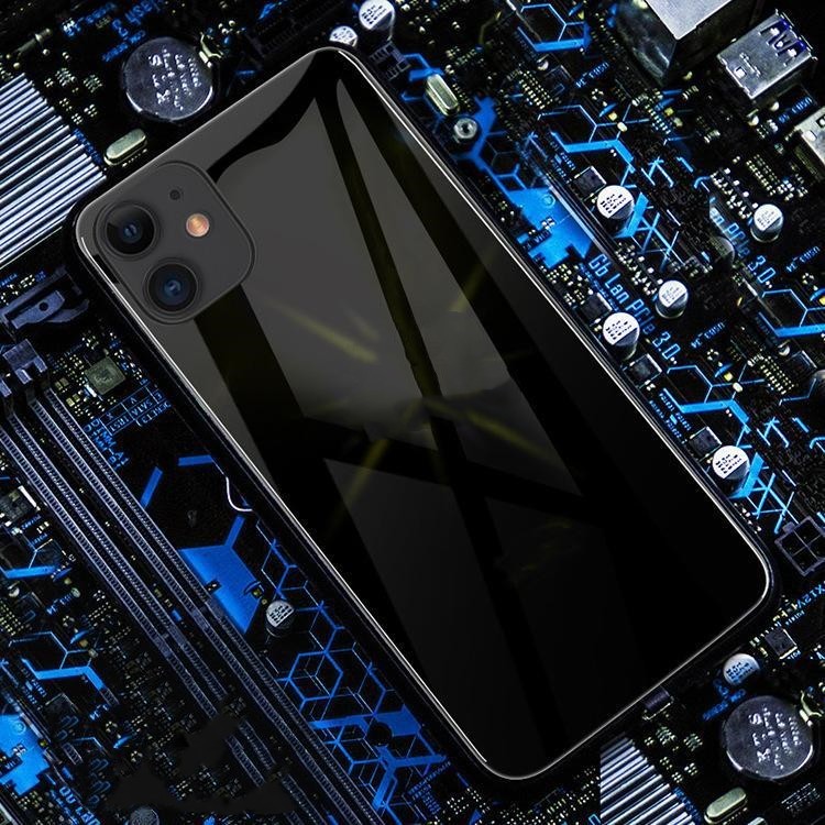 Simplicity And Creativity Luminous Glass Phone Case