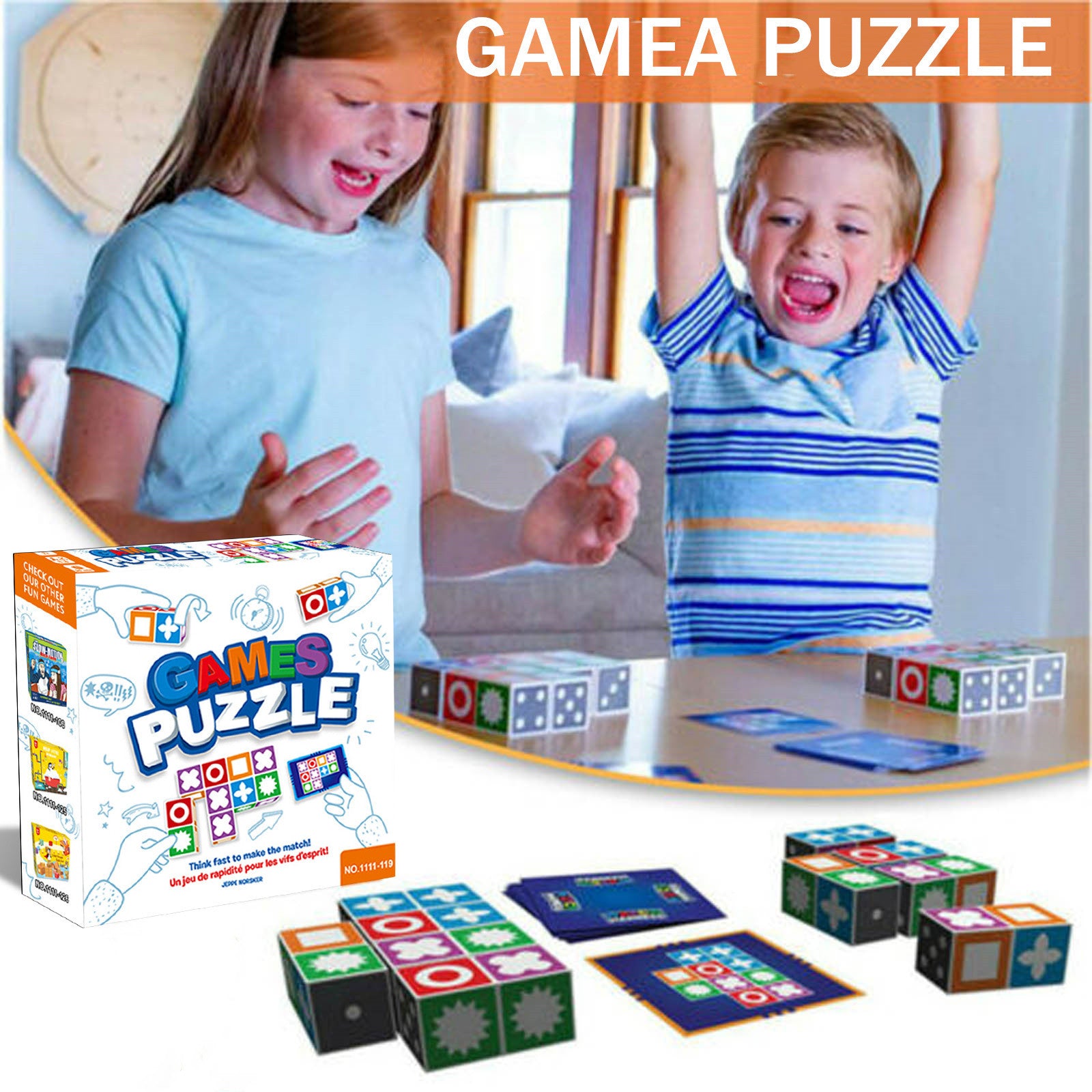 Spatial Logic Matching Master – Early Childhood Educational Board Game
