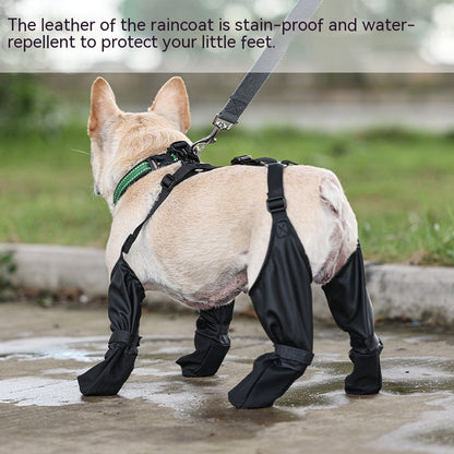 Waterproof Adjustable Dog Boots – Breathable, Soft Paws Protector