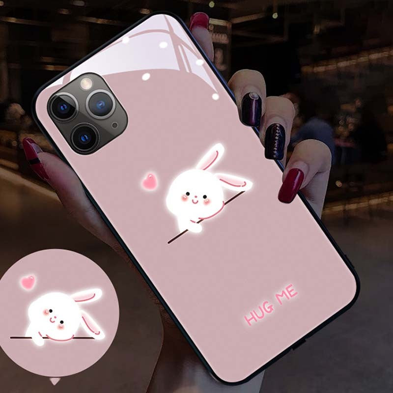 LED Light Phone Case for iPhone 11/8/7/6/XS/XR/SE