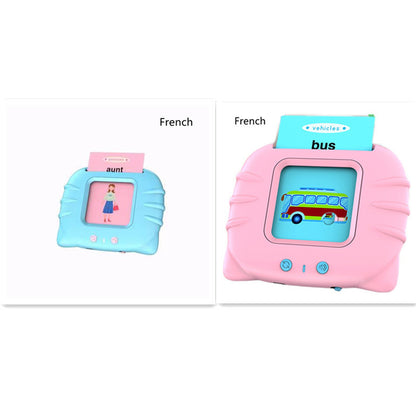 Early Learning English Card Machine – Educational Toy for Kids