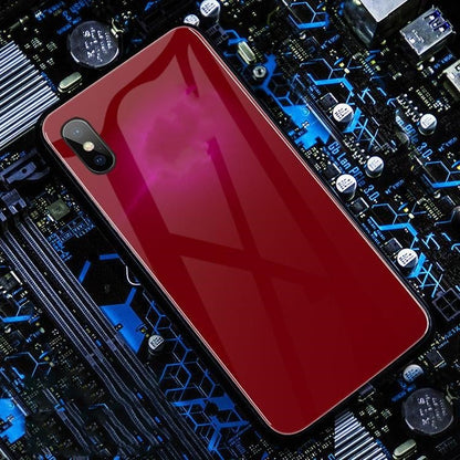 Simplicity And Creativity Luminous Glass Phone Case