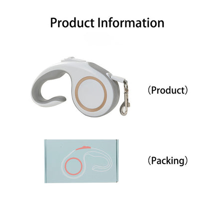 Automatic Retractable Dog Leash – 5M Tangle-Free Pet Lead