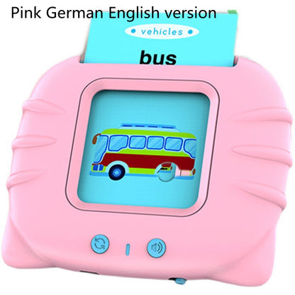 Early Learning English Card Machine – Educational Toy for Kids
