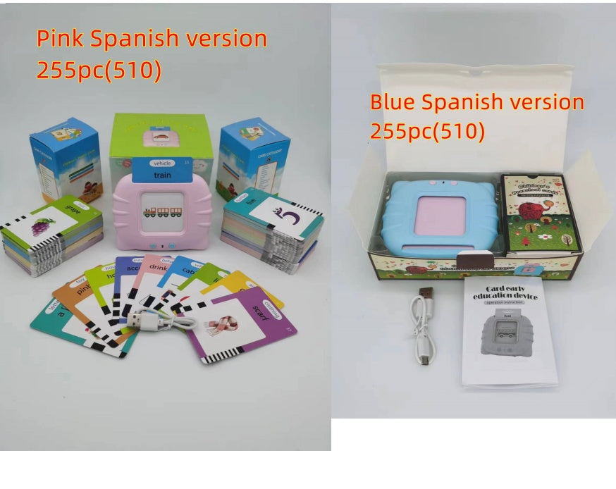 Early Learning English Card Machine – Educational Toy for Kids