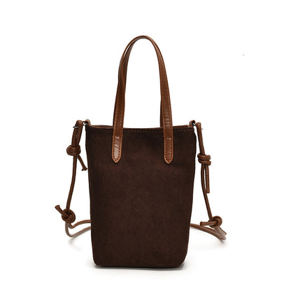 Retro Leopard Suede Cross body Bag