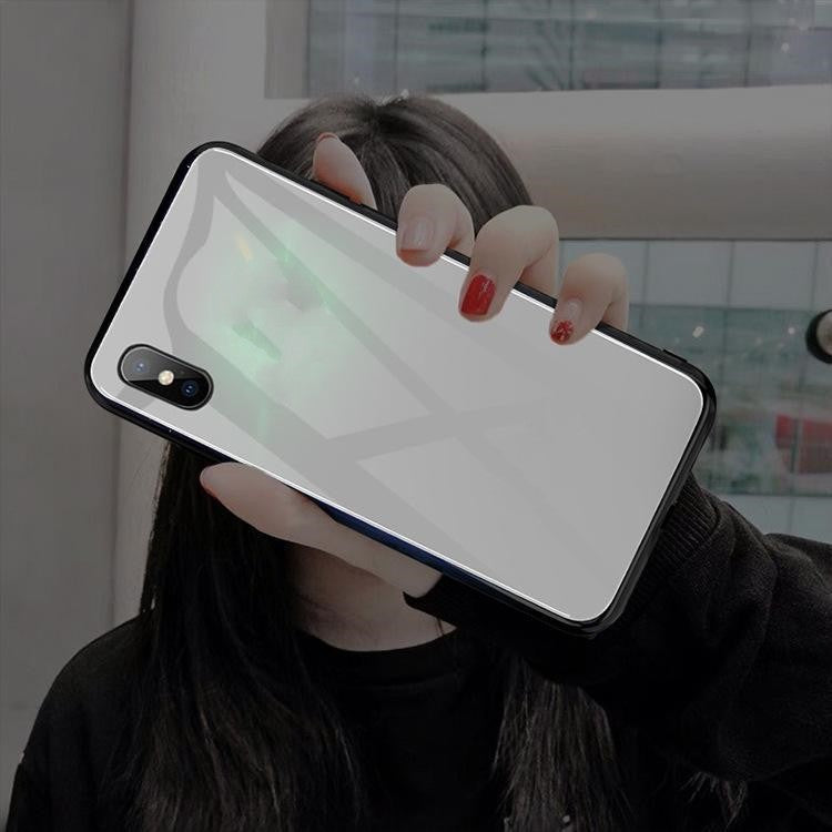 Simplicity And Creativity Luminous Glass Phone Case
