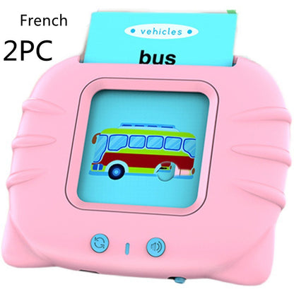 Early Learning English Card Machine – Educational Toy for Kids