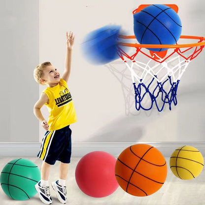 Silent Soft Foam Basketball – Indoor Sports Toy