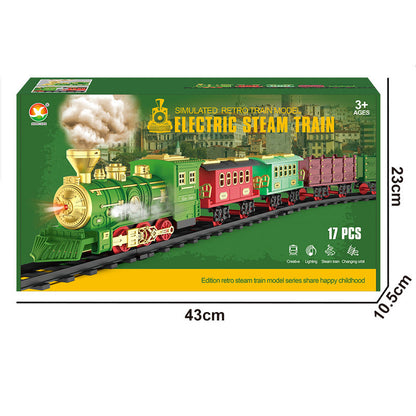 Classical Electric Train Set – Track, Lights & Music