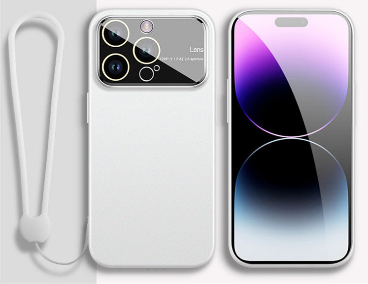 Large Window Frosted Anti-Drop Mirror Phone Case