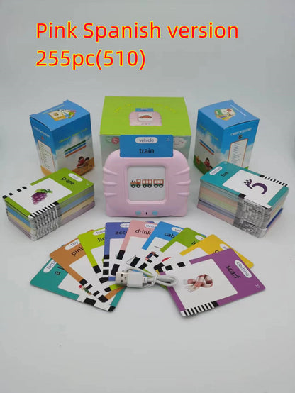Early Learning English Card Machine – Educational Toy for Kids