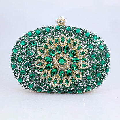 Sunflower Diamond Evening Bag – Women's Formal Handbag