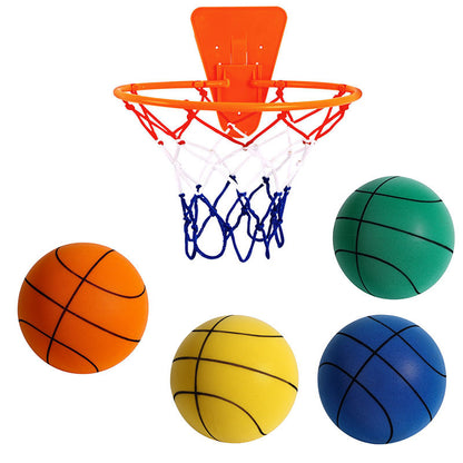 Silent Soft Foam Basketball – Indoor Sports Toy