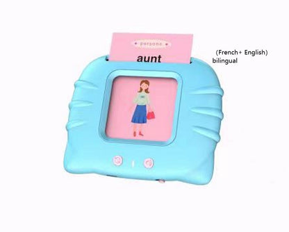 Early Learning English Card Machine – Educational Toy for Kids