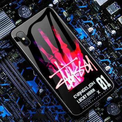 Incoming Light Emitting Glass Phone Case