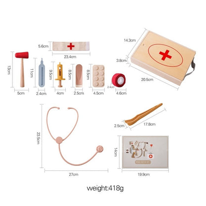 Kids Doctor Playset – Educational Medical Toy Suit