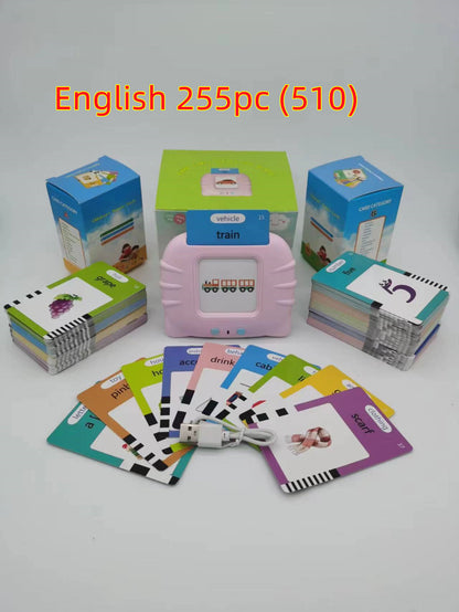 Early Learning English Card Machine – Educational Toy for Kids