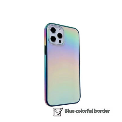 Creative Colorful Transparent 2-in-1 Phone Case
