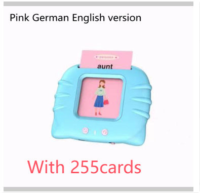 Early Learning English Card Machine – Educational Toy for Kids