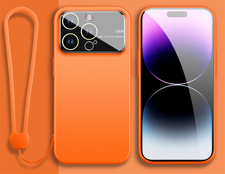 Large Window Frosted Anti-Drop Mirror Phone Case