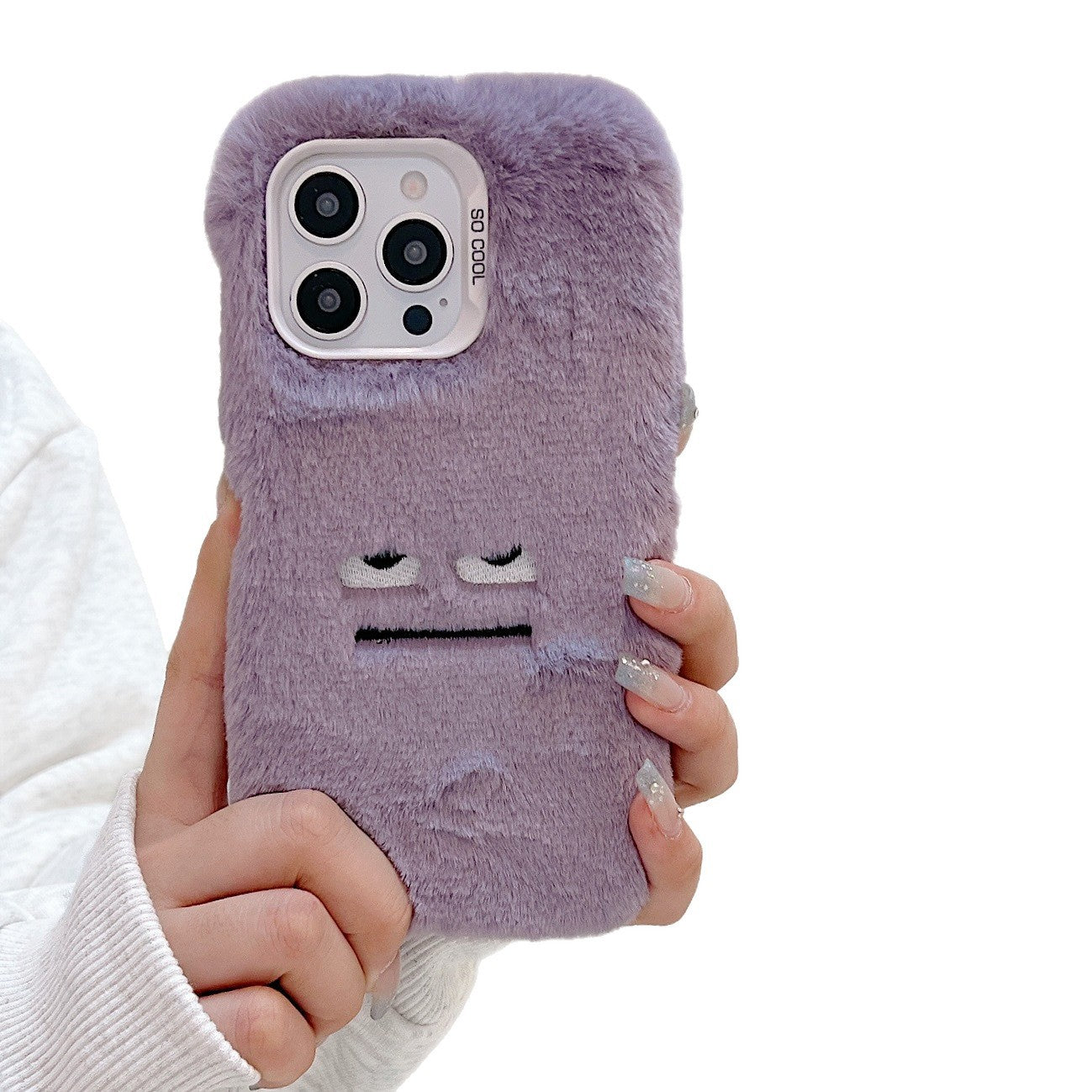 Fluffy Winter And Autumn Thermal Protective Cover