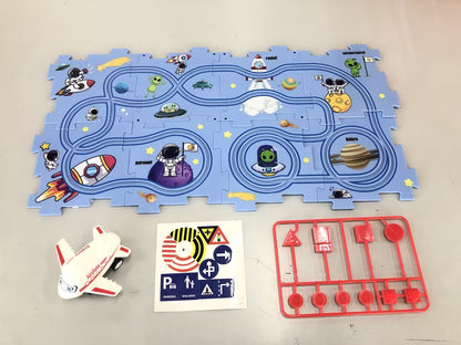 DIY Electric Railroad Speeder – Kids' Puzzle & Construction Toy