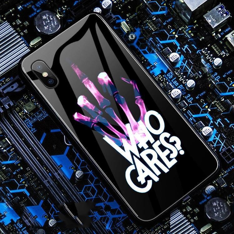 Incoming Light Emitting Glass Phone Case