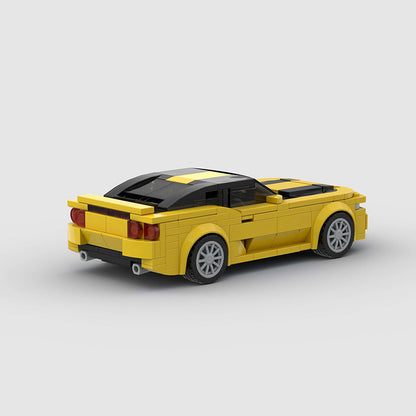 Sports Car Building Block Toy – Small Particle Assembly for Kids