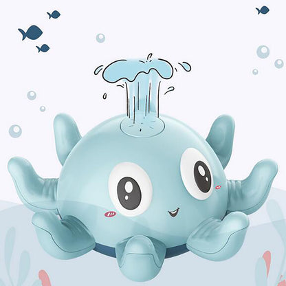 Automatic Spraying Bath Toy – Flashing Baby Shower & Pool Fun