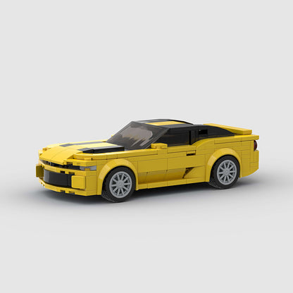Sports Car Building Block Toy – Small Particle Assembly for Kids